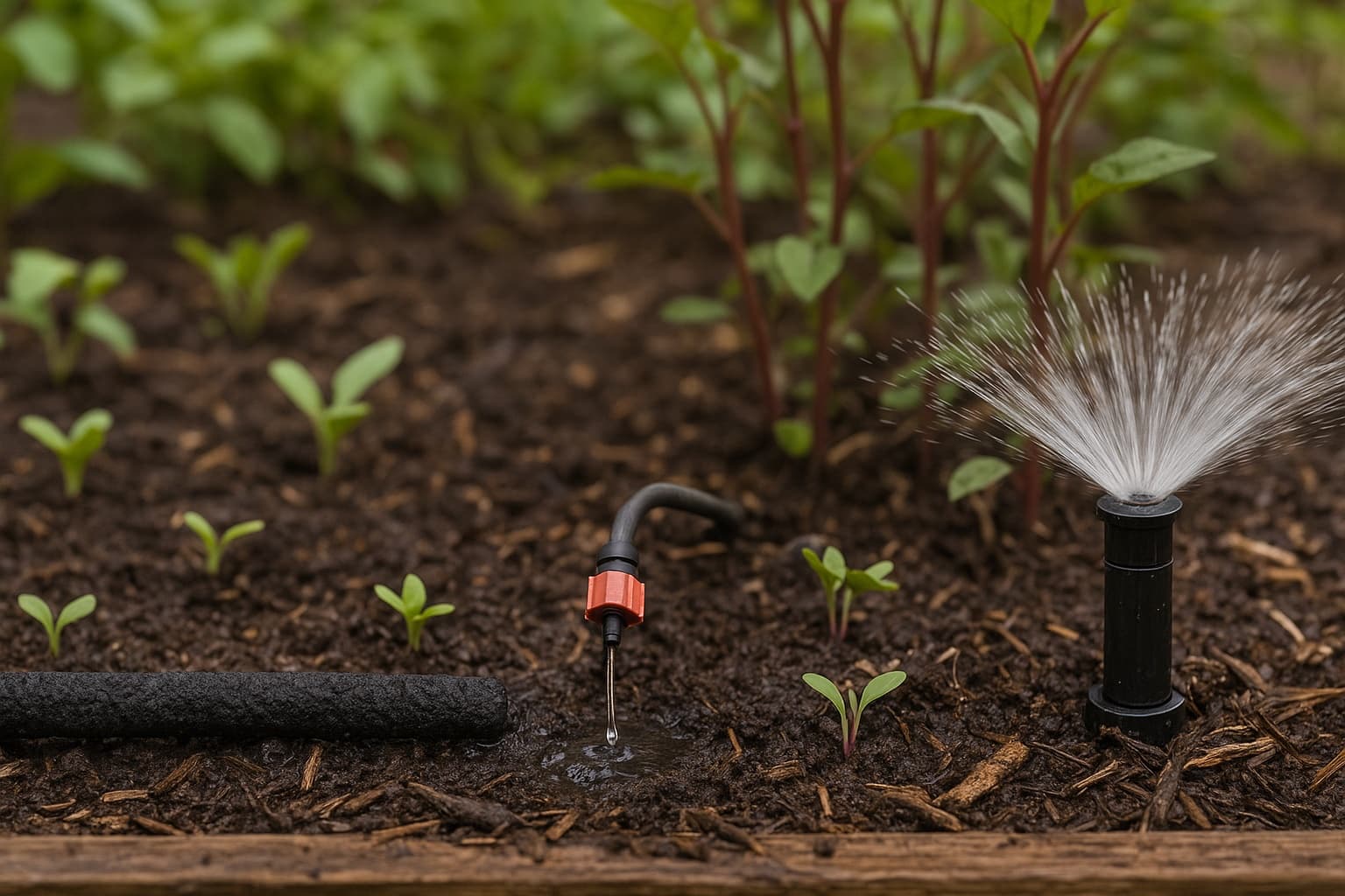 Garden Irrigation Systems for Spring 2026: Drip vs Soaker vs Sprinkler Comparison
