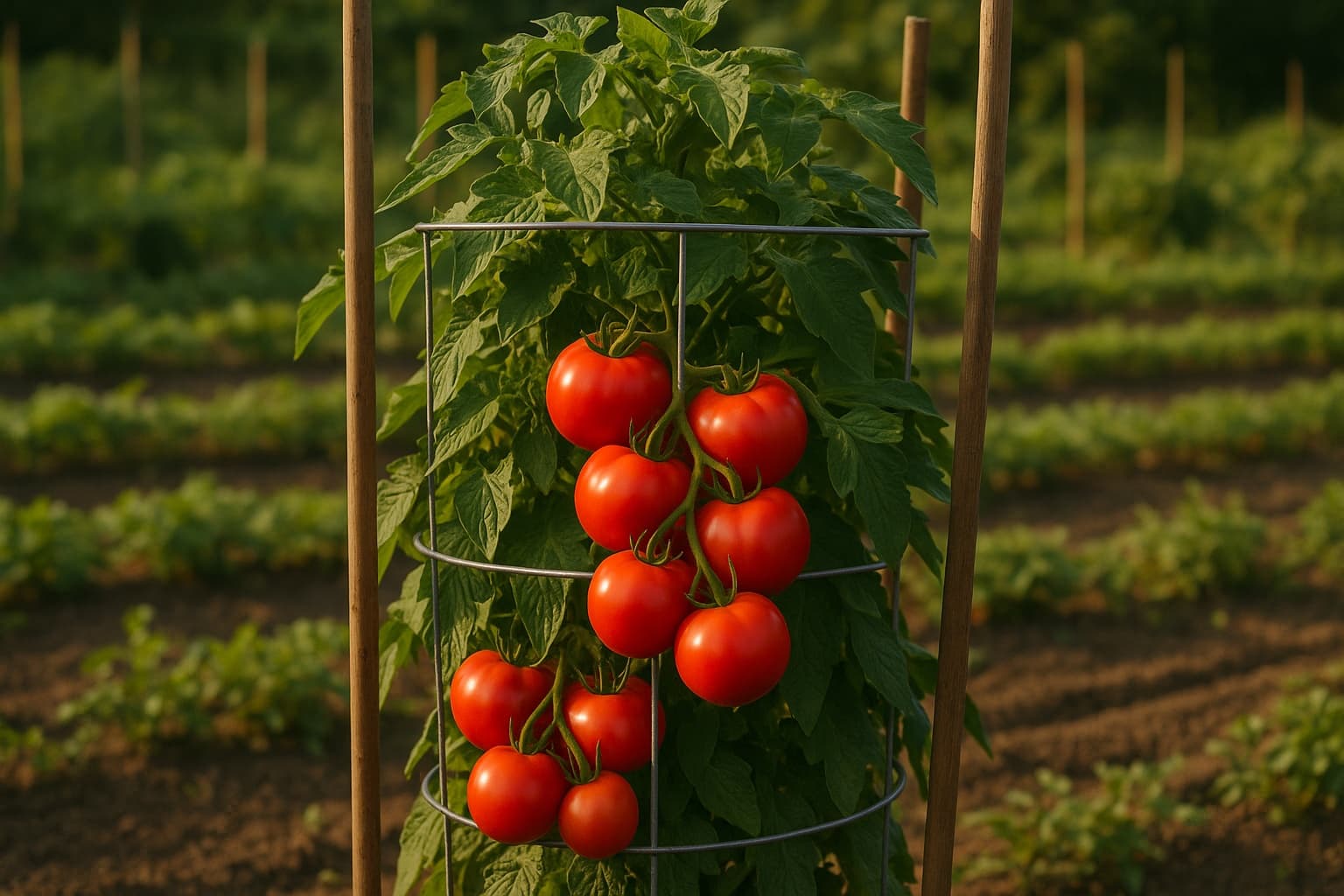 Best Tomato Cages & Plant Stakes 2026: Keep Plants Upright All Season