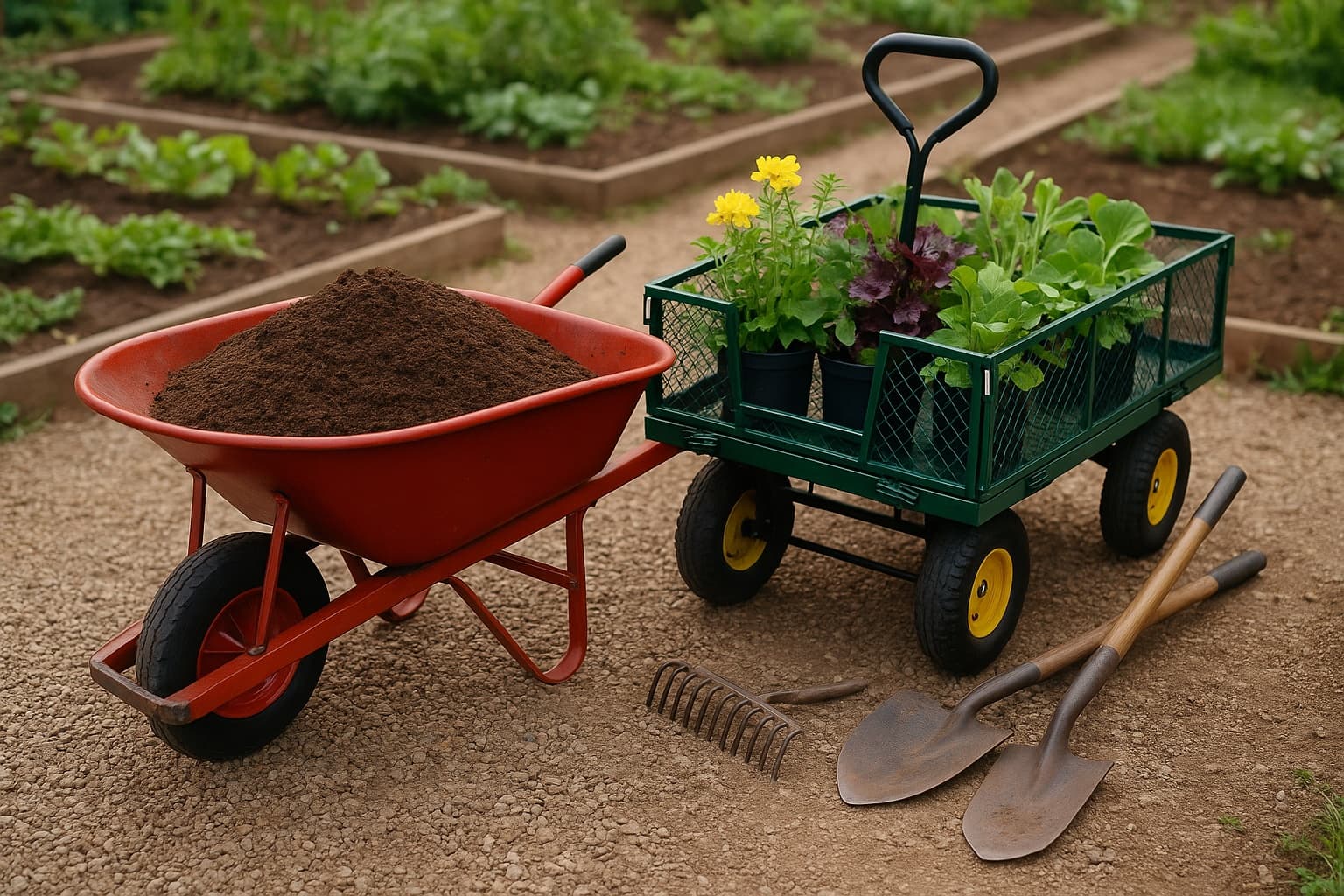 Best Wheelbarrows & Garden Carts 2026: Move More, Strain Less
