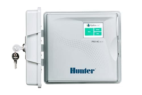 Hunter Hydrawise PRO-HC 12-Station Wi-Fi smart sprinkler controller with touchscreen