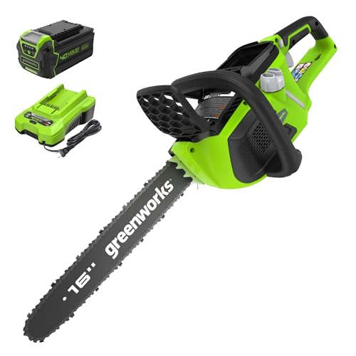 Greenworks 40V 16-Inch Brushless Chainsaw